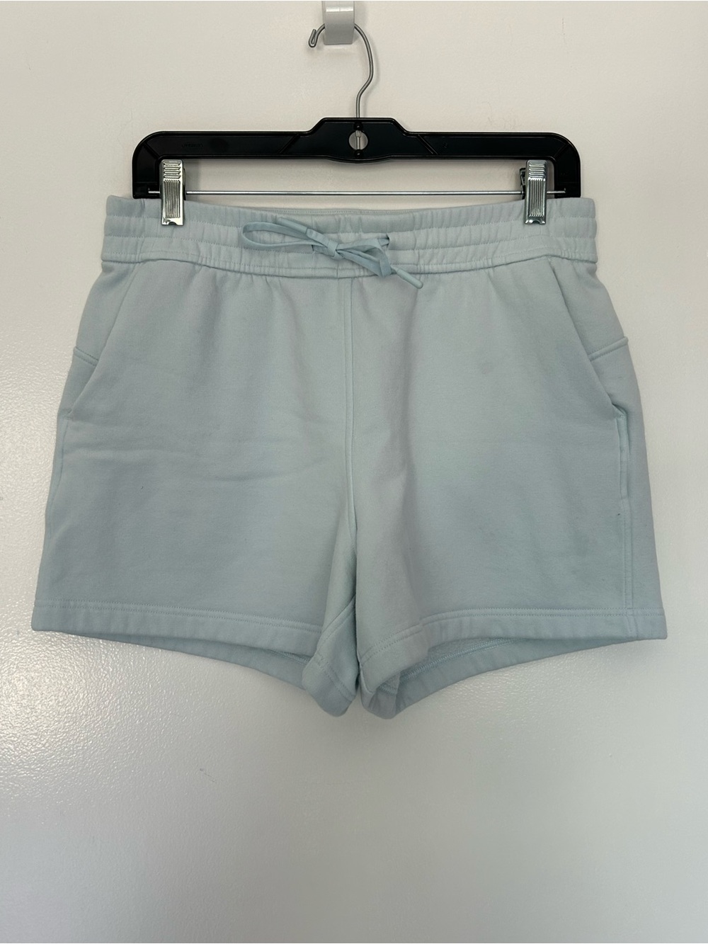 Lululemon Powder Blue Sweat Shorts Size 8.